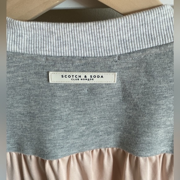 SCOTCH & SODA ZIP UP Gray SWEAT JACKET CLUB NOMADE Size XL - Picture 9 of 16